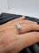 Bague 53.5 Bague Trilogie en Platine et Diamants Années 50 58 Facettes