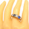 Bague 55 Bague ancienne or diamants et saphirs 58 Facettes