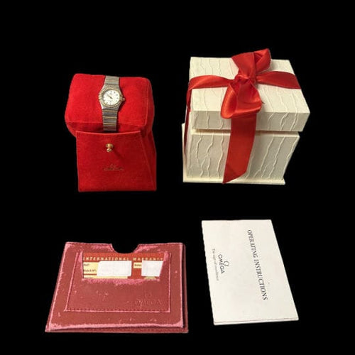 Omega Saat Constelation Mini 18 Ayar Sarı Altın / Çelik 