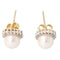 Boucles D'Oreilles Perles 58 Facettes 4196