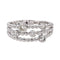 Bague 54 Bague  Or blanc Diamant 58 Facettes 4311463CN