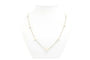Collier Collier Art Déco en or blanc serti de perles 58 Facettes 22172