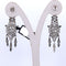 Boucles d'oreilles Boucles d'oreilles Art Déco en platine avec diamants 58 Facettes