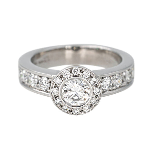 51 Bague Solitaire Or blanc Diamant 58 Facettes 4274094RV