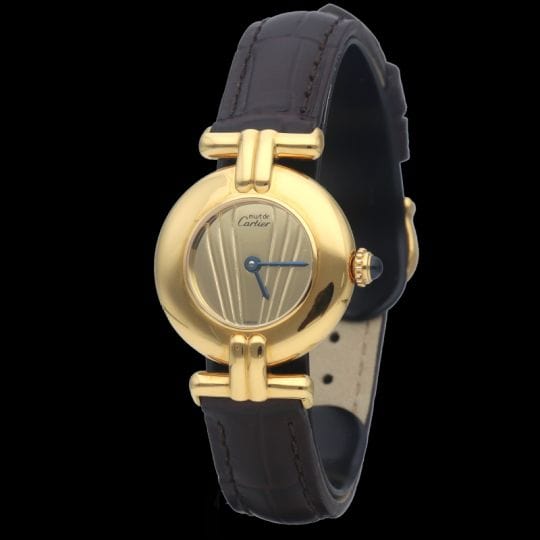 Montre Cartier Montre Must De Cartier Vermeil 58 Facettes MT39178