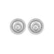 Boucles d'oreilles CHOPARD - Boucles d'oreilles Happy Diamonds or blanc diamants 58 Facettes