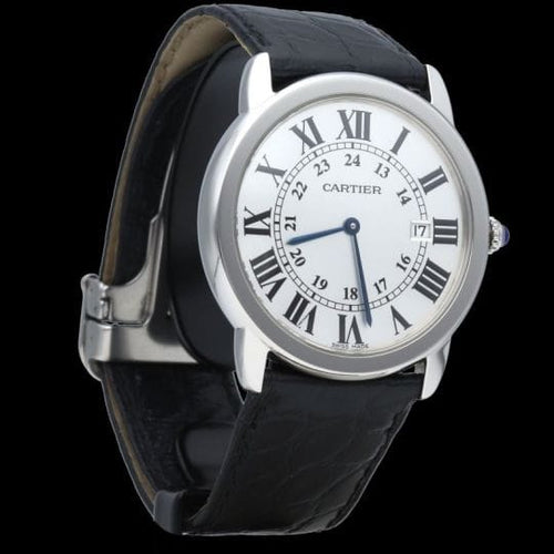 Cartier Relógio Ronde Solo De Cartier 36Mm Quartzo 