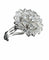 Bague 60 Bague fleur or blanc et diamants 58 Facettes