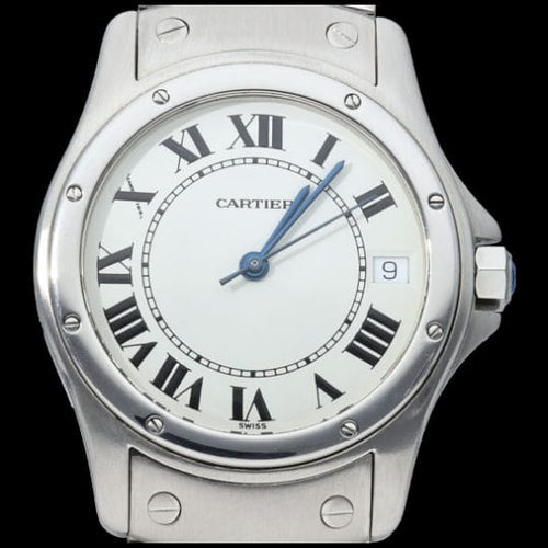 Montre Cartier Montre Santos Ronde 58 Facettes MT44439