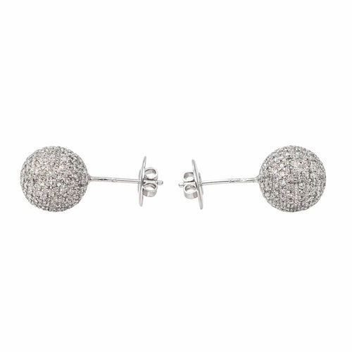 Boucles d'oreilles Boucles d'oreilles Or blanc Diamant 58 Facettes 4388291CN