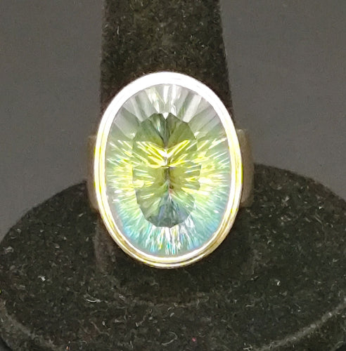 Bague 57 Bague homme en or jaune 23,2 g 58 Facettes