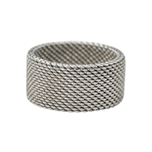 Bague 50 Tiffany & Co Bague  Bandeau  Somerset Argent 58 Facettes 4416096RV