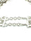 Collier HERMES. Collection « Darius », collier en argent 925/00 58 Facettes