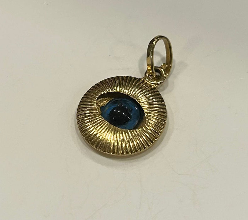 Pendentif Pendentif Oeil or jaune 58 Facettes LP730