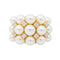 Bague 50 Bague Cocktail Or jaune Perle, Diamant 58 Facettes 3230366CN
