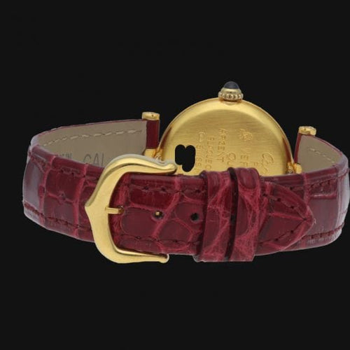 Montre Cartier Montre Must De Cartier Vermeil 58 Facettes MT41240