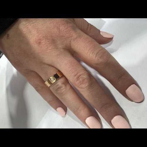 Cartier Prsten Cartier Kolekce "Love" S diamanty 