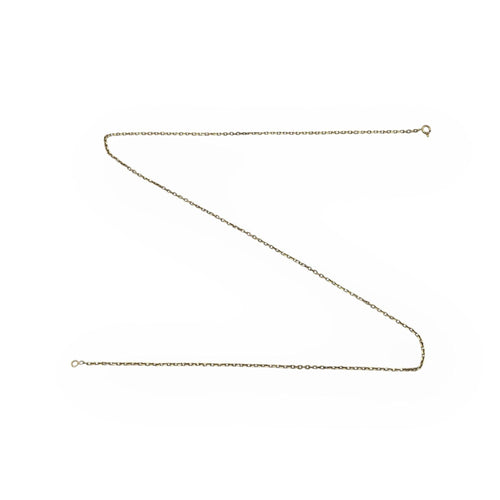 Collier Chaîne longue or jaune maille forçat 58 Facettes 149057006