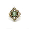 Bague 52 Bague Ancienne - Or, Diamants & Émeraude 58 Facettes 220118R