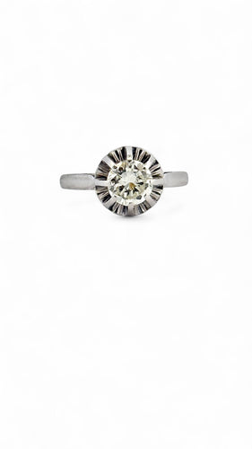 Solitér bývalý v Platina a nastavitelný diamant T50