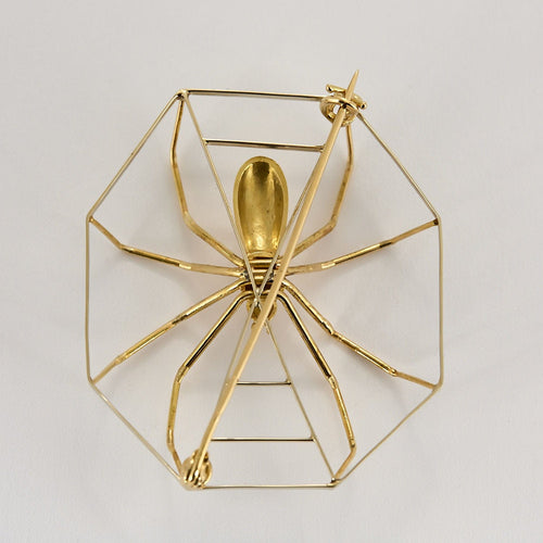 Broche Broche en Or jaune & blanc 18k 58 Facettes MON0829