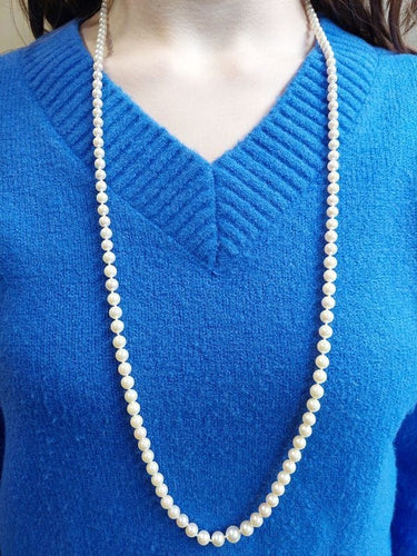 Collier COLLIER DE PERLES EN CHUTE 58 Facettes 083431