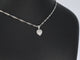 Pendentif Pendentif en or blanc en forme de coeur avec diamants 58 Facettes 2078
