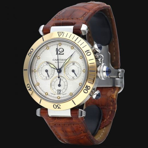 Montre Cartier Montre Pasha Plongeur 58 Facettes MT41484