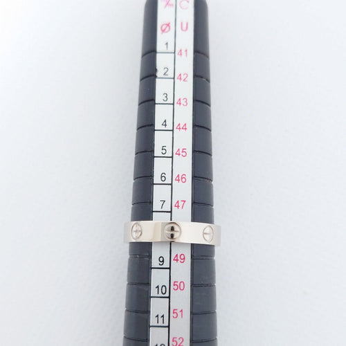 Bague 48 Cartier - Bague Love en or blanc 18k 58 Facettes 1