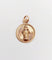 Pendentif Petite Médaille religieuse victorienne or rose 58 Facettes A05385