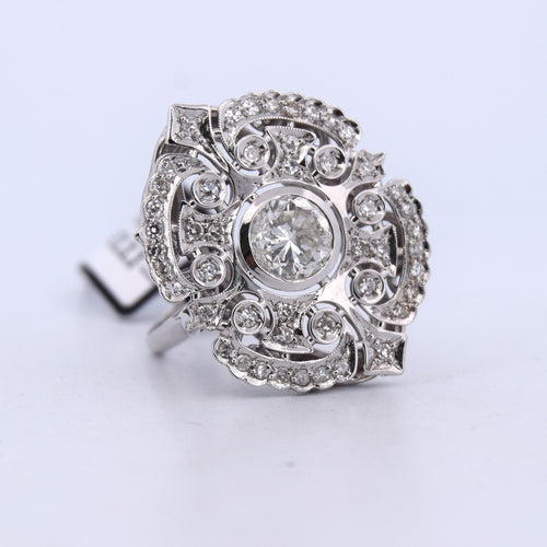 Bague 62 Bague Art Déco 58 Facettes