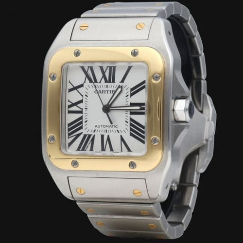 Montre Cartier Montre Santos 100 Xl 58 Facettes MT41287