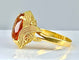 Bague Bague en or jaune 18 carats et citrine 58 Facettes AB381