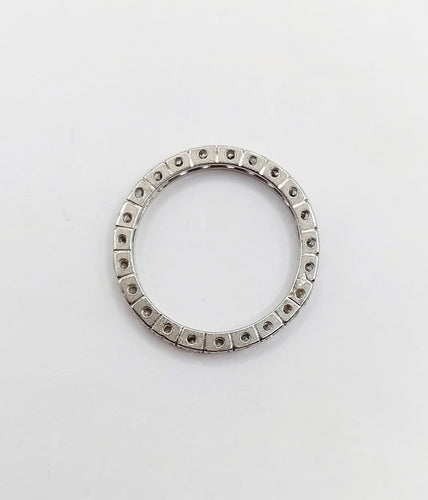 Vihkisormus amerikkalainen Art Deco Platina ja timantteja