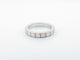 Bague 51 bague CARTIER lanieres b4058751 taille 51 or blanc 18k diamant 0.05ct 58 Facettes 249804