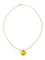 Collier CHAUMET. Collection "Class one croisière", collier or, citrine et diamants 58 Facettes