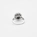 Bague 56 Bague or blanc perle akoya et diamants 58 Facettes