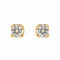 Boucles d'oreilles Boucles d'oreilles Puces Or jaune Diamant 58 Facettes 4416097RV