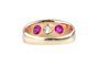 Bague 59 Bague ancienne diamant 1,07 ct et rubis 1,34 ct en or jaune 58 Facettes BGDRUCC1388-107