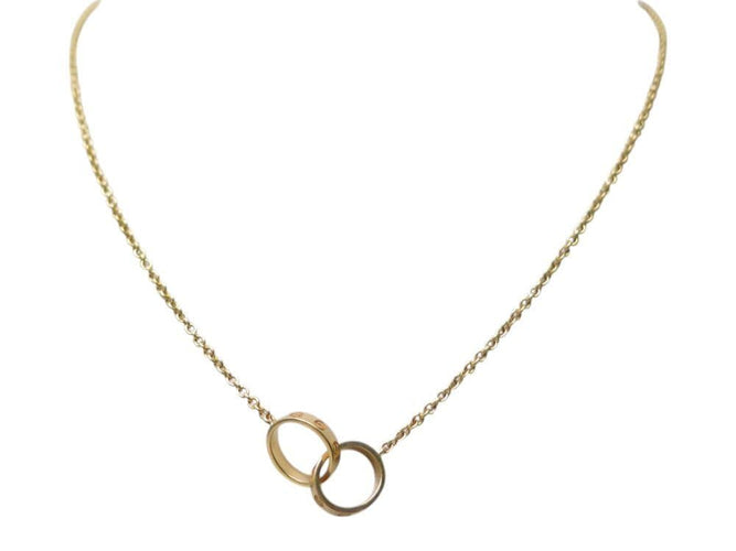 Collier collier CARTIER pendentif love crb212400 40 or jaune 18k 58 Facettes 268742