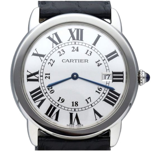 Montre Cartier Montre Ronde Solo De Cartier 36Mm Quartz 58 Facettes MT41508