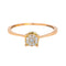 Bague 53 Bague Or rose Diamant 58 Facettes 4570396CN