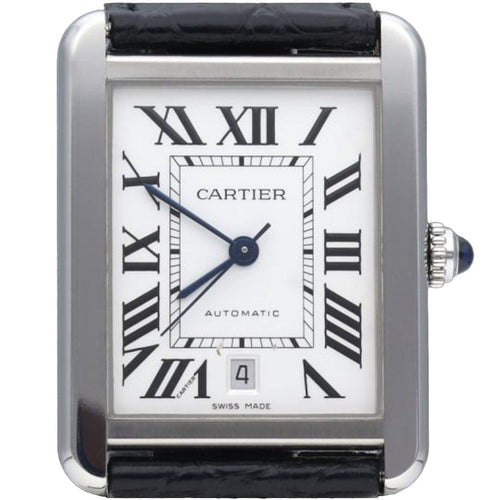 Montre Cartier Montre Tank Solo Xl 58 Facettes MT42340