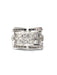 Bague Bague en or blanc et diamants 58 Facettes