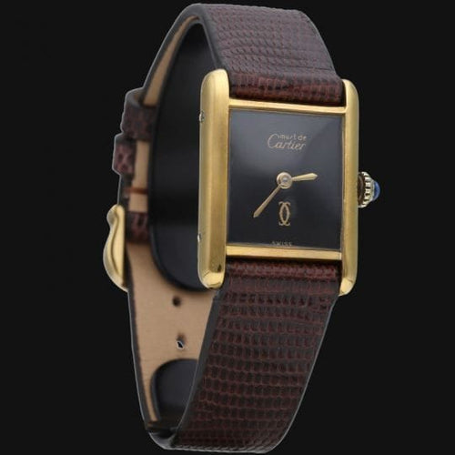 Montre Cartier Montre Tank Vermeil 58 Facettes MT42244