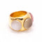Bague 54 Bague QUARZ BUBBLE en Or et Quartz 58 Facettes D361603UZ