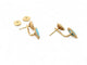 Boucles d'oreilles boucles d'oreilles BOUCHERON serpent boheme or 18k diamant 0.16ct turquoise 58 Facettes 271373
