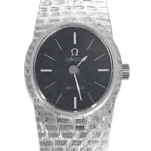 Montre OMEGA Montre de dame en or blanc 58 Facettes B250590