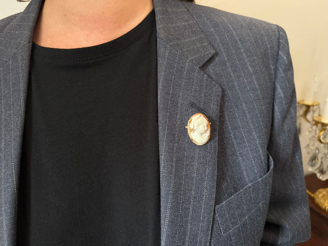 Broche Broche camafeo Ágata 58 Facettes