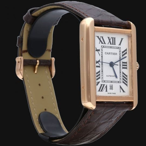 Montre Cartier Montre Tank Solo Xl 58 Facettes MT43617